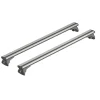 Coppia barre portatutto in alluminio silenzio in-rail - m - 120 cm  n15105>Nordrive Clearance