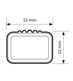 Coppia barre portatutto in acciaio rail top - m - 120 cm  n15030><noscript><img width=