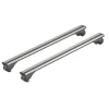 Coppia barre portatutto in alluminio silenzio rail - xl - 140 cm  n15097>Nordrive Online