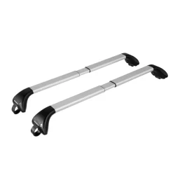 Coppia barre portatutto snap-fit alu telescopiche in alluminio - mis. 2 - 100÷136 cm n15013>Nordrive Online