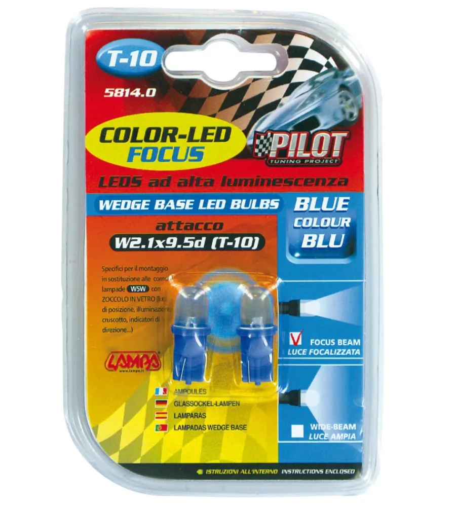 Coppia color-led blu pilot  58140>Lampa Outlet
