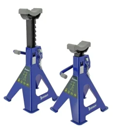 Coppia di cavalletti treppiedi a cremagliera , 2 tonnellate>Michelin New