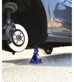 Coppia di cavalletti treppiedi a cremagliera , 2 tonnellate><noscript><img width=