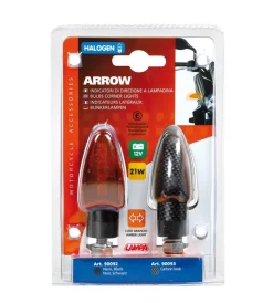 Coppia frecce carbon "arrow" arancio 90093>Lampa Discount