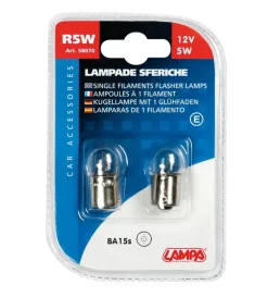 Coppia de sfera 12v 5w ba15s  58070><noscript><img width=