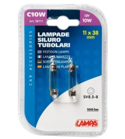Coppia de siluro 10wsv8.5 11x38  58111>Lampa Discount
