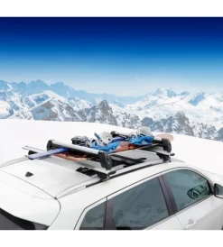 Coppia portasci "pro-slider evo aluminium ps-60" argento - n40000>Nordrive Best