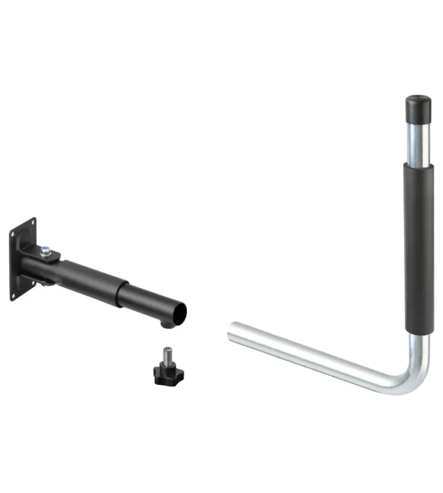 Coppia supporti da parete per box tetto tipo 1, laterale n60050 ->Nordrive New