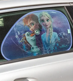 Coppia tendine auto laterali trapezio "frozen 2", 65x38 cm> Online