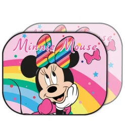 Coppia tendine laterali "disney minnie mouse" arcobaleno 44x35 cm> Discount