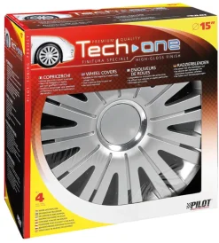 Copricerchi per auto active silver - ø 15" pilot 31557> Discount
