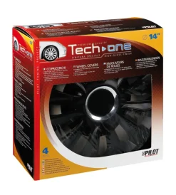 Copricerchi per auto "avalone" pro black - ø 14" 31526>Lampa Hot