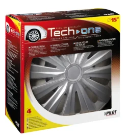 Copricerchi per auto "multi silver" - ø 15" pilot  31637>Lampa Outlet
