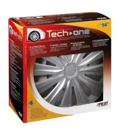 Copricerchi per auto "multi silver" - ø 14" pilot  31636>Lampa Outlet