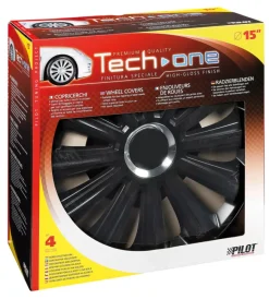 Copricerchi per auto trend black - ø 15" pilot 31582>Lampa Best