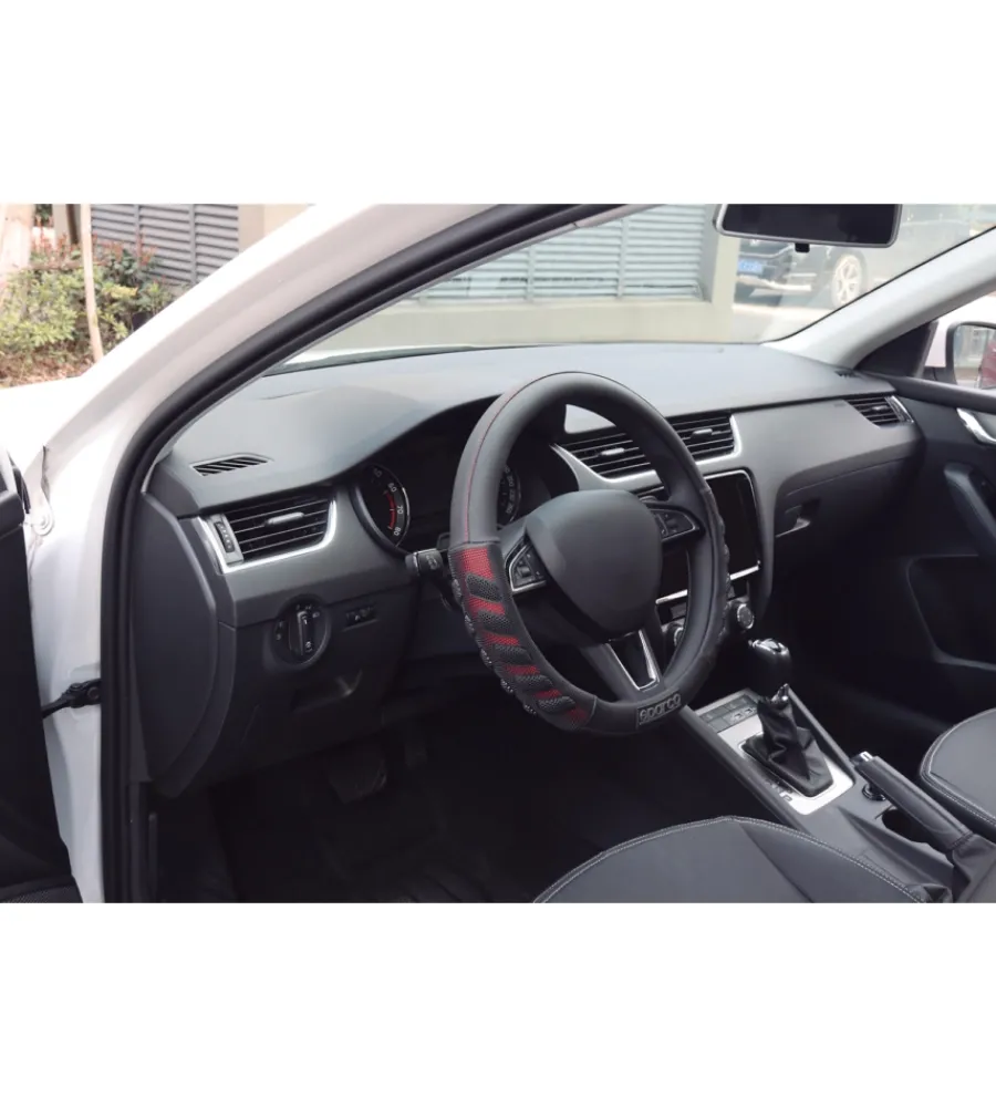 Coprivolante auto universale rosso/nero anti dissolvenza - sps101>Sparco Clearance