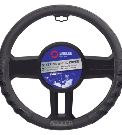 Coprivolante per auto nero in eva, 36-38 cm>Sparco Hot