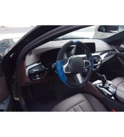 Coprivolante universale per auto "sport line" in poliestere blu e nero>Sparco Clearance