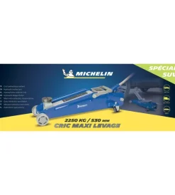 Cric idraulico a carrello 2,25 t per suv camper e furgoni -></noscript>Michelin Hot
