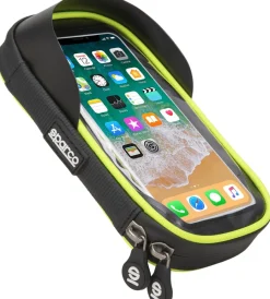 Custodia porta cellulare per bici in microfibra, 19x11x5,5 cm>Sparco Outlet