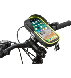 Custodia porta cellulare per bici in microfibra, 19x11x5,5 cm><noscript><img width=