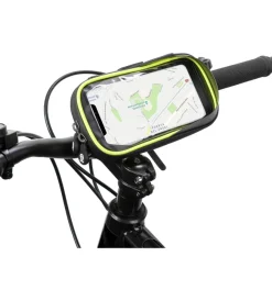 Custodia porta cellulare per bici in microfibra, 19x11x5,5 cm><noscript><img width=