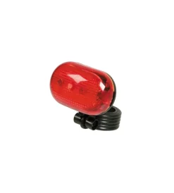 Fanale rosso posteriore 3 leds bici 92042>Lampa Hot