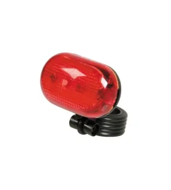 Fanale rosso posteriore 3 leds bici  92042><noscript><img width=