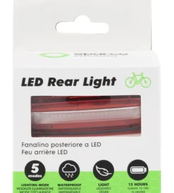 Fanalino posteriore per bicicletta , 7,2x2,1x2,2 cm><noscript><img width=