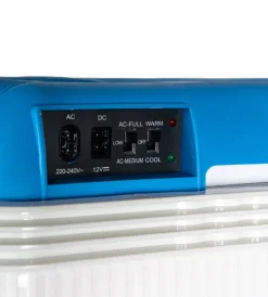 Frigo portatile elettrico da campeggio blu con adattatore 24 lt></noscript>Easy System