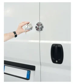Kit 2 serrature aggiuntive per porte veicoli commerciali "vigilant" - 65412>Lampa Best