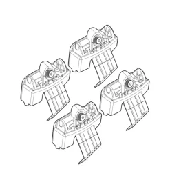 Kit attacchi per barre auto portatutto opel insigna 09>  n21123>Nordrive Sale