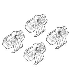 Kit attacchi per barre auto portatutto audi a5 sportback 16>  n21219>Nordrive Clearance