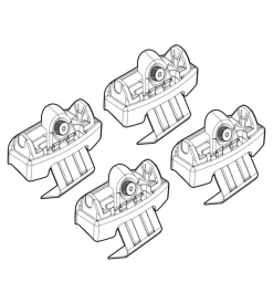 Kit attacchi per barre auto portatutto ford focus 5p 03/11><noscript><img width=