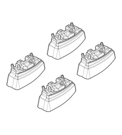 Kit attacchi per barre auto portatutto mercedes classe b 19>  n21228>Nordrive Discount