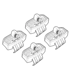Kit attacchi per barre auto portatutto nissan micra 17>  n21209>Nordrive Best