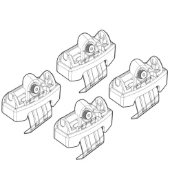 Kit attacchi per barre auto portatutto honda jazz 15>  n21196>Nordrive