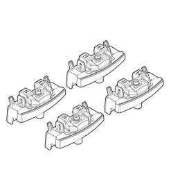 Kit attacchi per barre auto portatutto hyundai i30 wagon 12>  n21176>Nordrive Hot