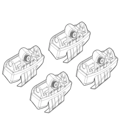 Kit attacchi per barre auto portatutto kia picanto 5p 05/11>  n21167>Nordrive Sale
