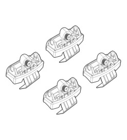 Kit attacchi per barre auto portatutto peugeot 208 5p 19><noscript><img width=