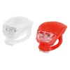 Kit lampeggianti a led per bicicletta anteriore e posteriore in silicone - 92043>Lampa New
