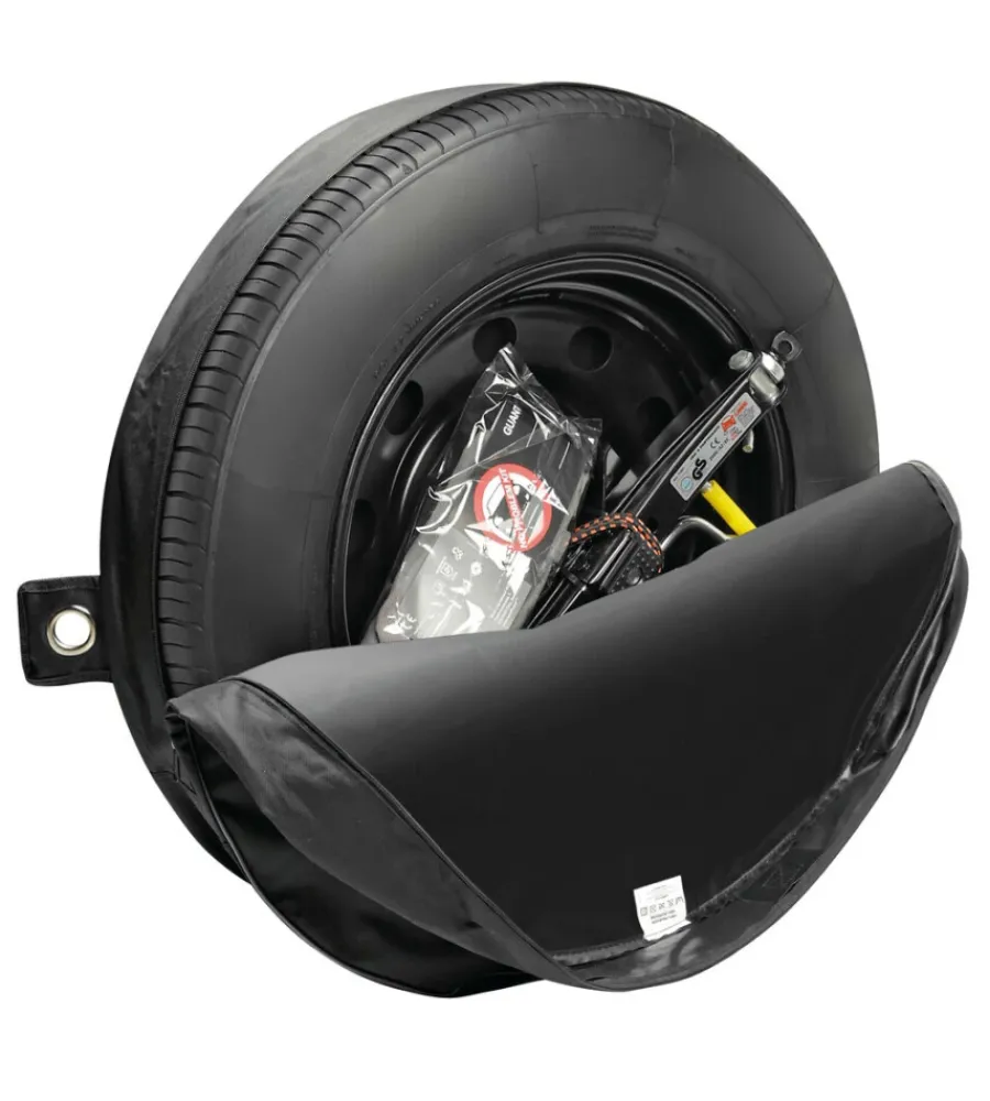 Kit ruotino di scorta - 125/80 16 acciaio con cric e chiave svita bulloni - 76131>Lampa Hot