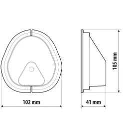 Kit serratura aggiuntiva per porte veicoli commerciali 