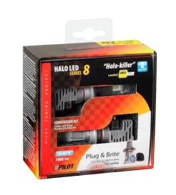 de led per auto 9-32v halo led serie 8 halo killer - (h7) - 25w - px26d - 2 pz - scatola 57771>Lampa Outlet