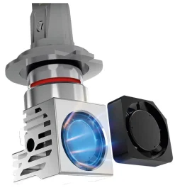 de led per auto 9-32v halo led serie 8 halo killer - (h4) - 25w - p43t - 2 pz  - scatola  57770><noscript><img width=