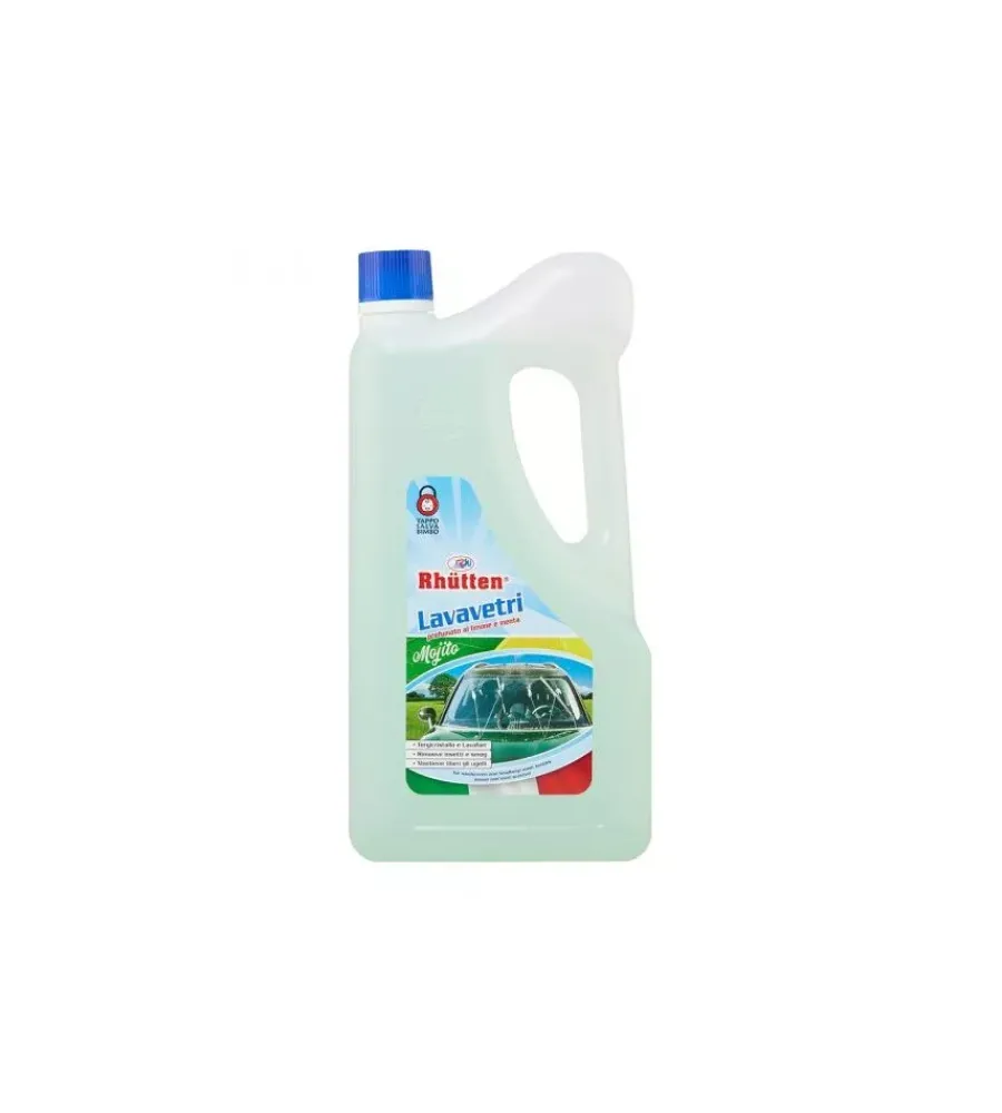 Liquido lavavetri per vaschette tergicristallo e lavafari profumazione mojito 2 l> Discount