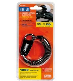 Lucchetto antifurto "raptor"  90595>Lampa New