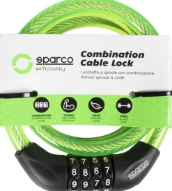 Lucchetto morbido per bici giallo con combinazione></noscript>Sparco Hot