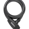 Lucchetto morbido per bicicletta nero con serratura>Sparco Clearance