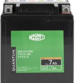 Magneti marelli batteria moto scooter 7ah 12v 75a agm sigillata polo positivo dx> Outlet